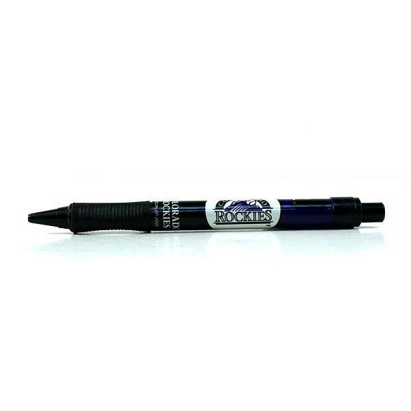Colorado Rockies Pens - Soft Grip Bulk Packed Pens - 24 For $24.00 - Wholesale Colorado Rockies Products - Rockies Merchandise