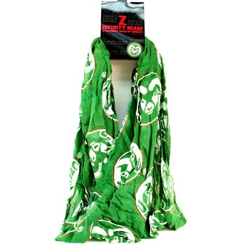 Colorado State Scarves - Logo Style Series2 - Infinity Scarf - $9.00 Each - Colorado State