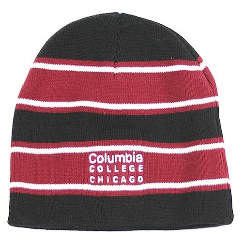 Columbia College Merchandise - Multi Striped Red.White.Blue Beanies - $5.00 Each