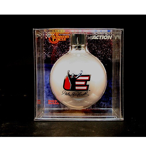 Dale Earnhardt Sr. Merchandise - #3 White Ball Ornament - 12 For $24.00
