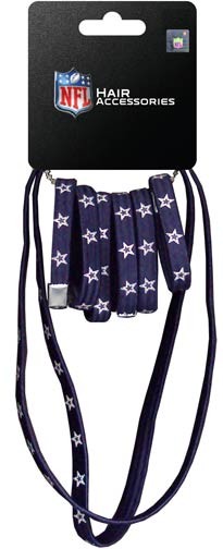 Dallas Cowboys - 8PC Pony/Headband Set - 12 Sets For $36.00 - Wholesale Dallas Cowboys Product - Cowboys Merchandise