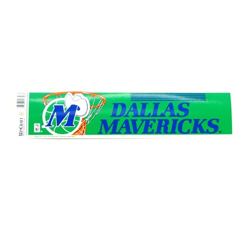 Dallas Mavericks Bumper Stickers - 3"x12" Win Style - 12 For $18.00 - Dallas Mavericks