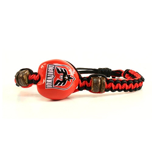 DC United Soccer - Single Nut Macramé Bracelets - 12 For $30.00