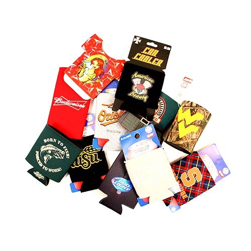 MUST GO DEAL! - Assorted Can/Bottle Huggies - (Will Not Be As Pictured) - Total Assortment - 100 Huggies For $50.00