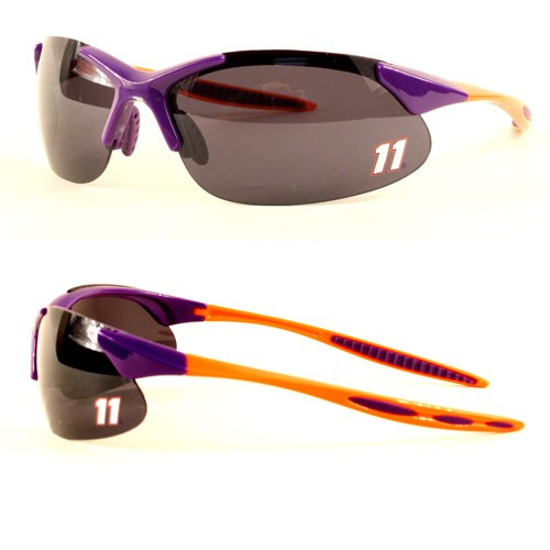 Denny Hamlin - Purple/Orange Sport Blade Style Sunglasses - 12 Pair For $36.00