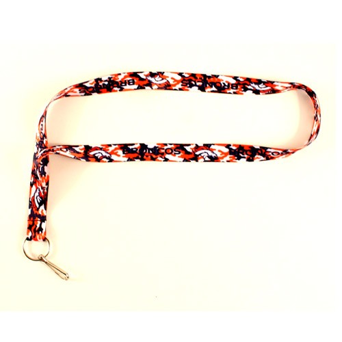Denver Broncos Lanyards - Team Camo Series - 12 For $27.00 - Wholesale Denver Broncos Products - Denver Merchandise