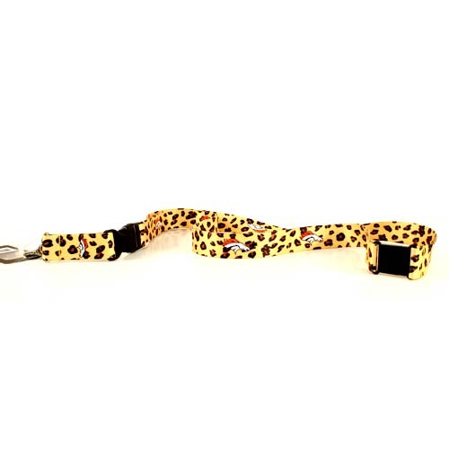 Denver Broncos Lanyards - The LEOPARD Series - 12 For $30.00 - Wholesale Denver Broncos Products - Denver Merchandise