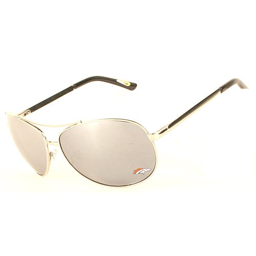 Denver Broncos Sunglasses - SISK Spring Hinge Aviators - 12 Pair For $66.00 - Wholesale Denver Broncos Products - Denver Merchandise