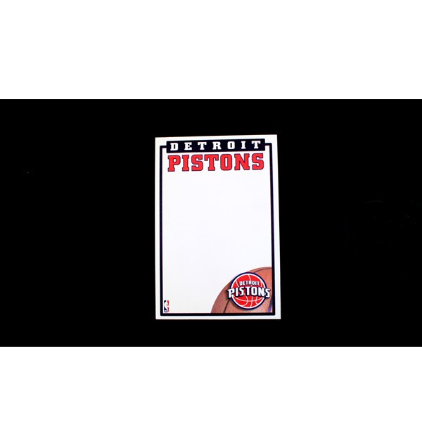 Detroit Pistons Notepads - 5"x8" - 40 Sheets Per Pad - 24 Pads For $12.00 - Detroit Pistons