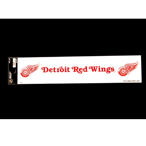 Detroit Red Wings Bumper Stickers - 2"x10" R Style - 12 For $12.00 - Detroit Red Wings