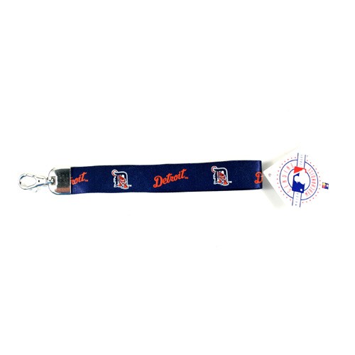 Detroit Tigers - The Wrister Keychain - Orange Script -  12 For $24.00 - Wholesale Detroit Tigers Products - Tigers Merchandise