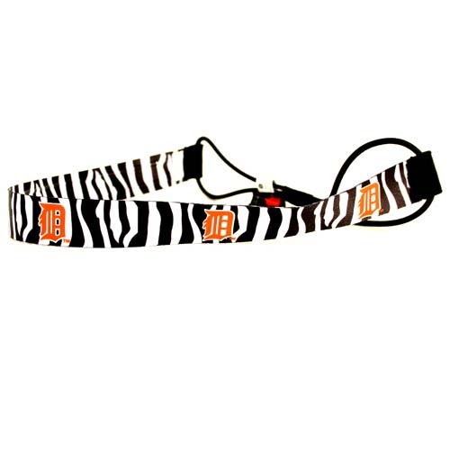 Detroit Tigers - Zebra Style Headbands - 12 For $30.00 - Wholesale Detroit Tigers Products - Tigers Merchandise