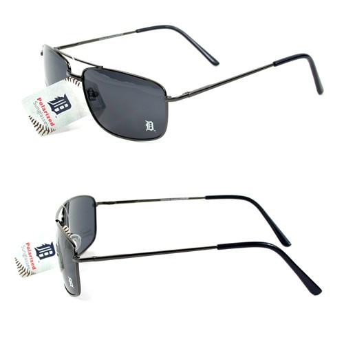 Detroit Tigers Sunglasses - GunMetal Sunglasses - 12 For $60.00 - Wholesale Detroit Tigers Products - Tigers Merchandise