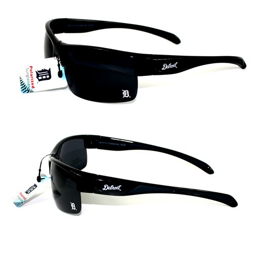 Detroit Tigers Sunglasses - MLB03 Blade - Polarized - 2 Pair For $10.00 - Wholesale Detroit Tigers Products - Tigers Merchandise