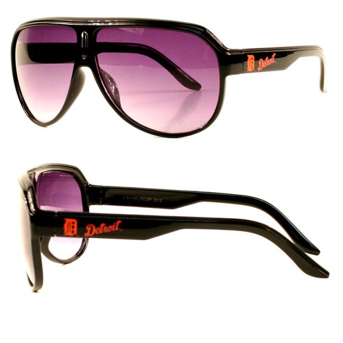 Detroit Tigers Sunglasses - TURBO Style - 12 Pair For $66.00 - Wholesale Detroit Tigers Products - Tigers Merchandise