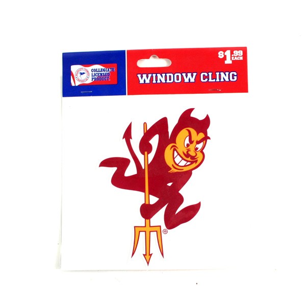 Discontinued - Arizona State Decals - Blue/Red Series - 5"x7" Decals - 24 For $12.00 - Arizona State
