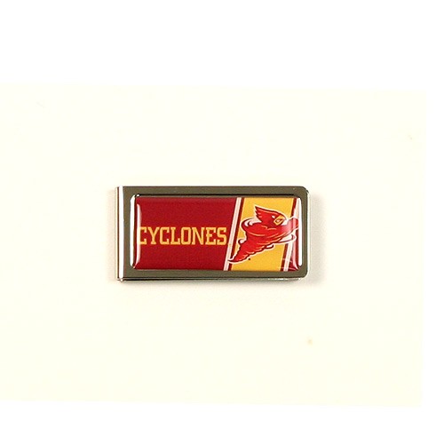Discontinued Style - Iowa State Cyclones - Series5 Spring Loaded Money Clips - 12 For $24.00 - Iowa State