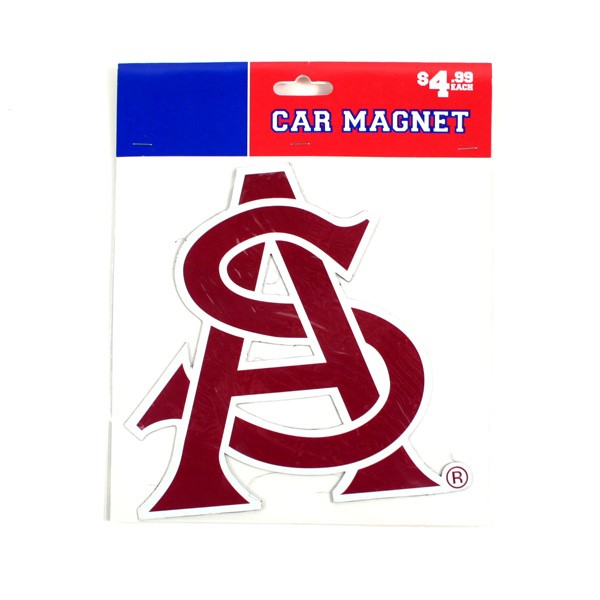 Discontinued Style - Red/Blue Series Arizona State Sun Devils Magnets - 12 For $12.00 - Arizona State