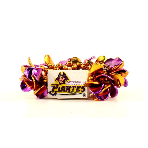 East Carolina Pirates Bracelets - The PETAL Style - $3.50 Each - East Carolina Pirates