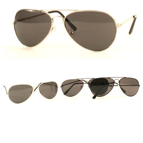 Elite Aviators #7638 - 12 Pair For $15.00