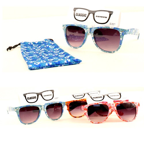 Elite Retro Wear #H6870 - Comes With Sunglass Bags - 12 Pair For $24.00