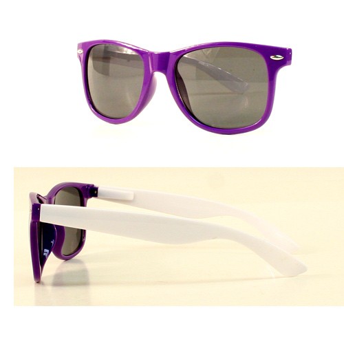 Elite Spirit Wear - #SP275 - Purple/White - 12 Pair For $12.00