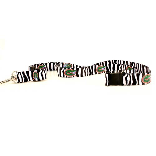 Florida Gators - The ZEBRA Style Lanyards - 12 For $30.00 - Florida Gators