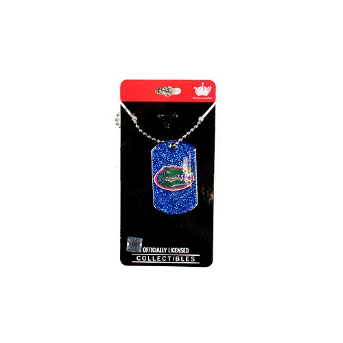 Florida Gators Necklaces - Glitter Series Pendants - 12 For $30.00 - Florida Gators