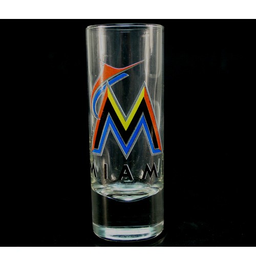 Florida Marlins Shot Glasses - 2OZ Cordial Sunglasses - Hype Style - $2.50 Each - Wholesale Miami Marlins Products - Marlins Merchandise