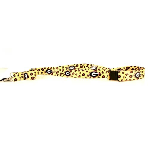 Georgia Bulldogs - The LEOPARD Style Lanyards - 12 For $30.00 - Georgia