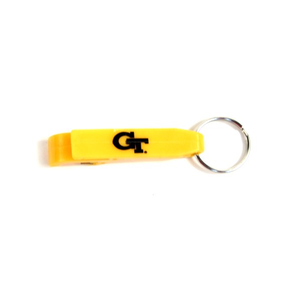 Georgia Tech Keychains - Bottle Opener POP IT Style - 24 For $24.00 - Georgia Tech