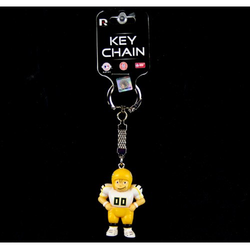 Georgia Tech Keychains - Football Man Lil Bratz Keychains - 12 For $18.00 - Georgia Tech