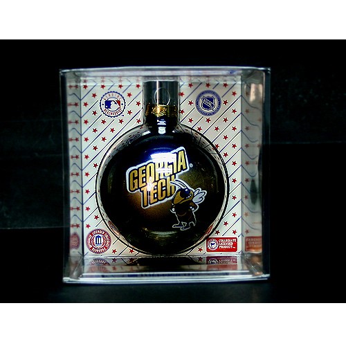 Georgia Tech Ornaments - Faded Ball Style - 12 For $24.00 - Georgia Tech