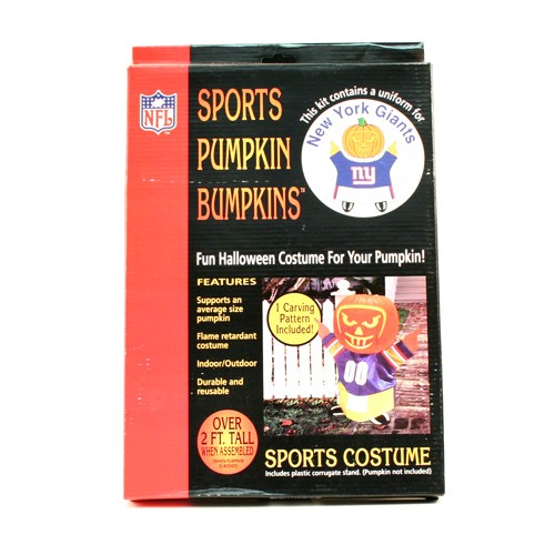 Halloween Merchandise - New York Giants Pumpkin Bumpkins - $6.00 Each - Wholesale New York Giants Product - Giants Merchandsie