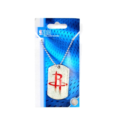 Houston Rockets Necklaces - Glitter Pendant Series - 12 For $30.00 - Houston Rockets