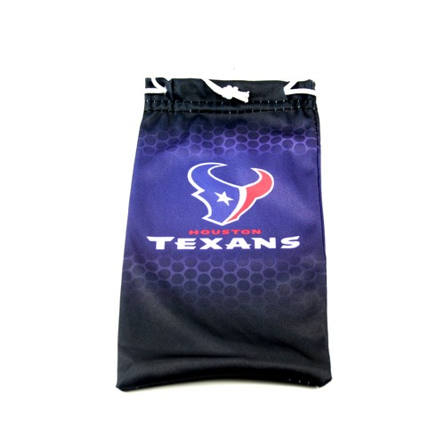 Houston Texans - Micro Fiber Sunglass Bags - 12 For $18.00 - Wholesale Houston Texans Products - Texans Merchandise 2