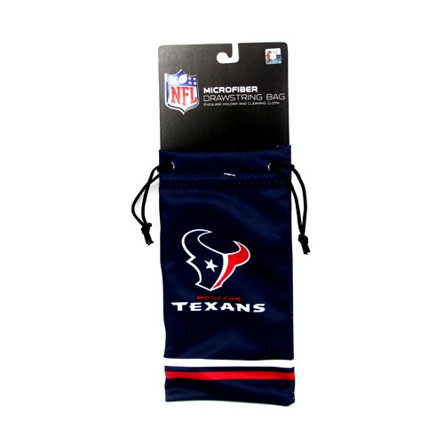 Houston Texans - Microfiber Sunglass Bags - 12 For $18.00 - Wholesale Houston Texans Products - Texans Merchandise