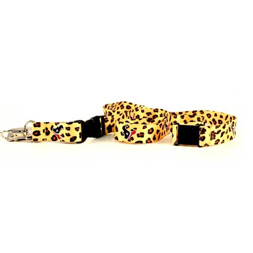 Houston Texans - The LEOPARD Series Lanyards - 12 For $30.00 - Wholesale Houston Texans Products - Texans Merchandise