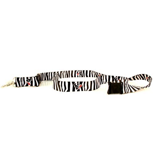 Houston Texans - The ZEBRA Style Lanyards - 12 For $30.00 - Wholesale Houston Texans Products - Texans Merchandise