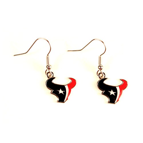 Houston Texans Earrings - Classic AMCO Style - $2.75 Per Pair - Wholesale Houston Texans Products - Texans Merchandise