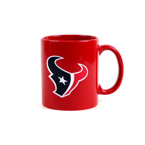 Houston Texans Mugs - 11oz Red Style Mug - 12 For $36.00 - Wholesale Houston Texans Products - Texans Merchandise 2