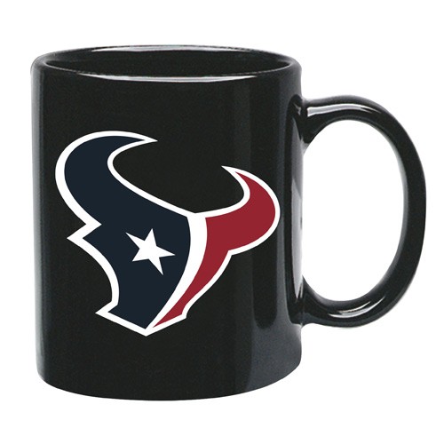 Houston Texans Mugs - 15oz Black Ultra Style Mugs - 12 For $54.00 - Wholesale Houston Texans Products - Texans Merchandise 2