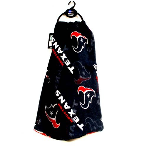 Houston Texans Scarves - Infinity Scarf - $9.50 Each - Wholesale Houston Texans Products - Texans Merchandise