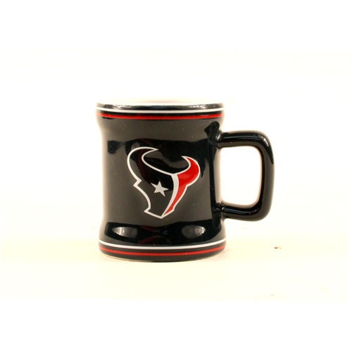 Houston Texans Shot Glasses - 2OZ ShotMug Style (Pattern May Be Different Than Pictured) - $3.50 Each - Wholesale Houston Texans Products - Texans Merchandise 2