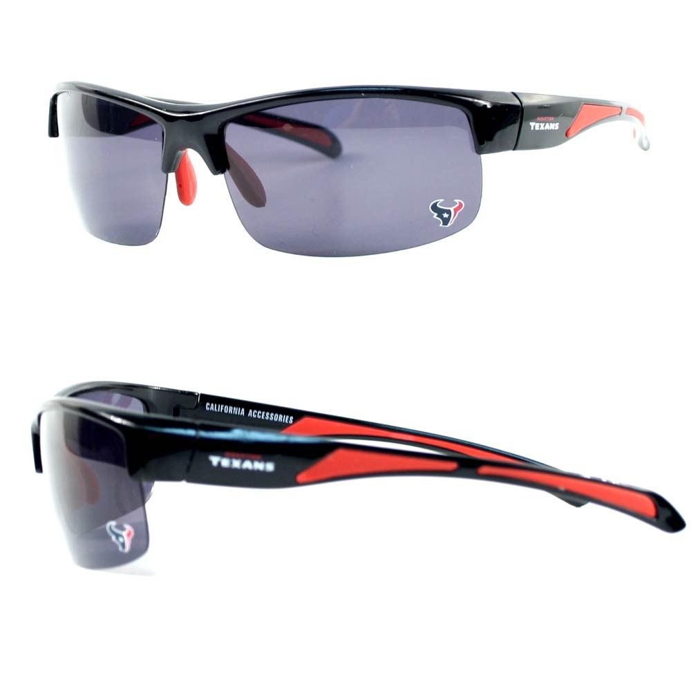 Houston Texans Sunglasses - Cali Style BLADE03 - 12 Pair For $66.00 - Wholesale Houston Texans Products - Texans Merchandise