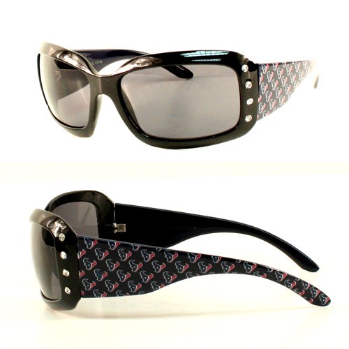 Houston Texans Sunglasses - Ladies Bling Style - 12 Pair For $84.00 - Wholesale Houston Texans Products - Texans Merchandise
