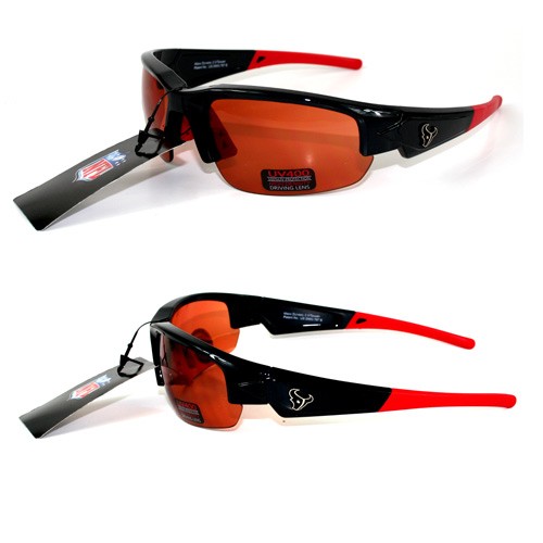 Houston Texans Sunglasses - Navy Dynasty Style - 12 Pair For $60.00 - Wholesale Houston Texans Products - Texans Merchandise