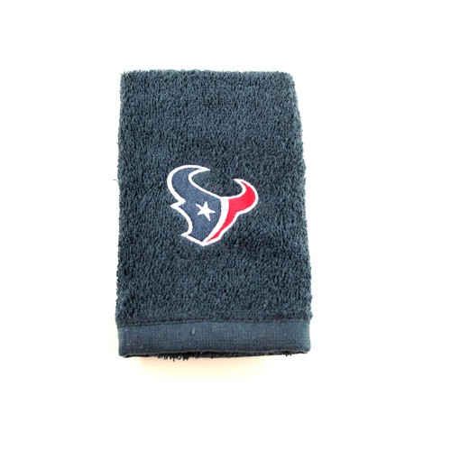 Houston Texans Towels - 11"x18" Hand Towels - Embroidered - 12 For $24.00 - Wholesale Houston Texans Products - Texans Merchandise 2