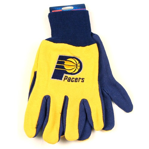 Indiana Pacers Gloves - Yellow.Blue NBA Gloves $3.50 Per Pair - Indiana Pacers