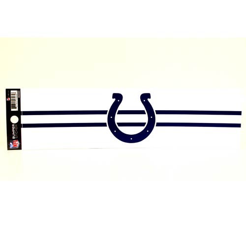Indianapolis Colts - 3"x12" Fan Zone Bumper Stickers - 12 For $15.00 - Wholesale Indianapolis Colts Products - Colts Merchandise 2